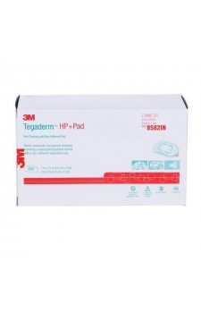 3M Tegaderm HP+Pad Film Dressing (8582IN) - Box of 50 Pieces