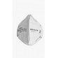 3M 9004IN White Disposable  Dust Respirator Mask - Set of 3 Pcs