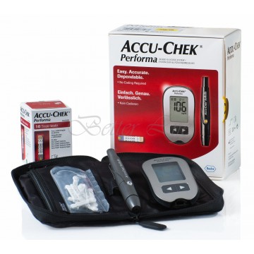 AccuChek Performa Gulcometer with 50 Test Strips