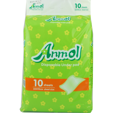 Anmol Disposable Under Pad/Sheets (1X10 Pcs Pack)