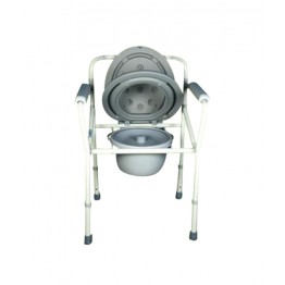Karma Folding Commode without Wheels - Rainbow 2