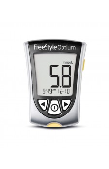Freestyle Optium Gulcometer With Free 5 Test Strips