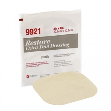 Hollister 9921 Restore Extra Thin Wound Dressing 10cm X 10cm  (1 Piece)