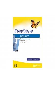 Abbott Freestyle Optium Test Strips - 50 Strips