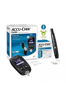 Accu-Chek Guide Glucometer Kit With 10 Test Strips Free