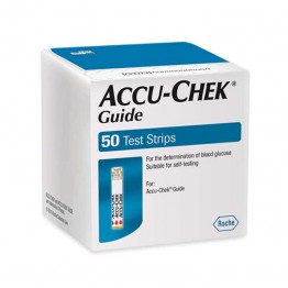 Accu-Chek Guide 50 Strips with Accu-Chek Softclix 25 Lancets Free
