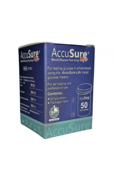 AccuSure Life Test Strips 50's Pack