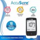 AccuSure Sensor Blood Glucose Monitoring System With 50 Test Strips