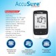 AccuSure Sensor Blood Glucose Monitoring System With 50 Test Strips