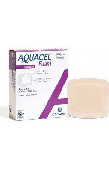 ConvaTec Aquacel Foam Adhesive Dressing (10cm x 10cm)