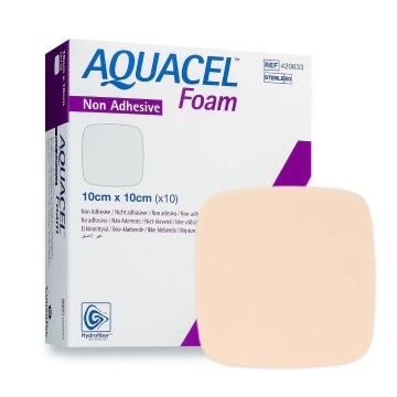 ConvaTec Aquacel Foam Non Adhesive Dressing (10cm x 10cm)
