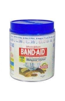 Band Aid Wash Proof Johnson & Johnson, 100 Pieces Jar