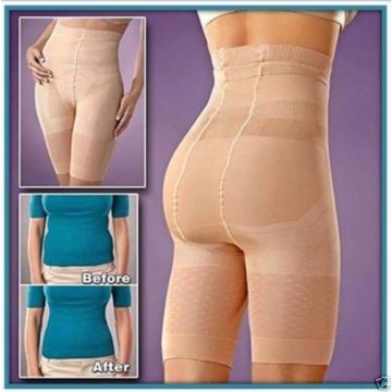 Slim Fit Ladies Body Shaper For Flat Tummy & Slimmer Thigh (Skin Color)
