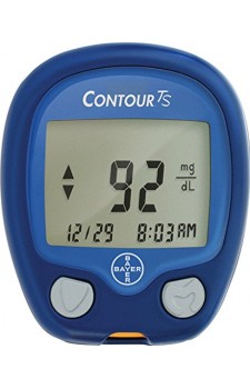 Bayer Contour TS Gulcometer with Free 25 Test Strips