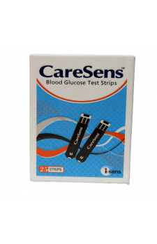 Caresens-II Gulcometer Test Strips 25 Strips (1X25 PACK)