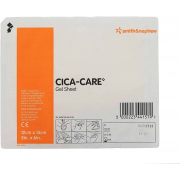 CICA-CARE Silicone Gel Sheet - 1 Dressing (12cm X 15cm)