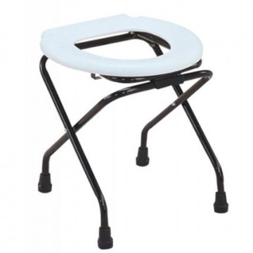 Commode Stool with Pot Folding