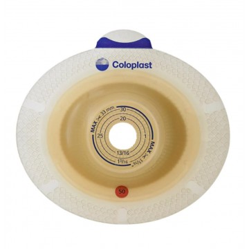 Coloplast 11021 50mm SenSura Standard Wear Convex Light Base Plate (One Piece)