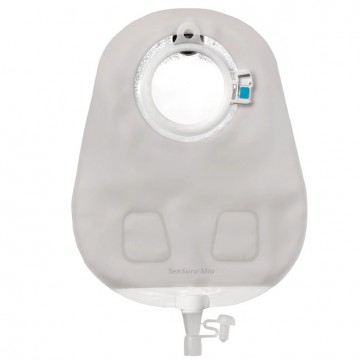 Coloplast 11498 50mm SenSura Mio Click Two-Piece Transparent Urostomy Bag
