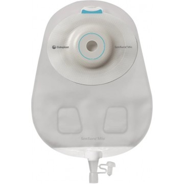 Coloplast 16826 SenSura Mio 1-Piece Light Convex Opaque Urostomy Bag 15-33mm