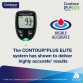 Contour Plus ELITE Blood Glucose Monitoring System With 25 Strips Free
