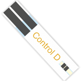 Control D Gulcometer Test Strip - 25 Strips Pack
