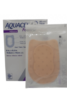 ConvaTec Aquacel Ag Foam Heel Dressing (19.8cm x 14cm)