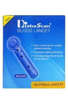 Perfexa Diabascan 100 Round Lancets