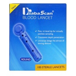 Perfexa Diabascan 100 Round Lancets