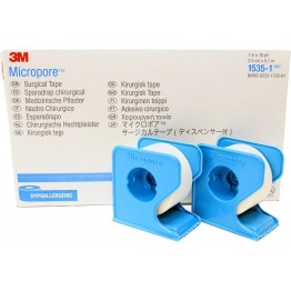 Micropore 3M Surgical Paper Tape With Dispenser (Box Pack)