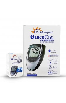 Dr Morepen BG-03 Glucometer Kit with 25 Strips