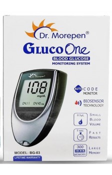 Dr Morepen BG-03 Glucometer Kit Only (Without Strips)