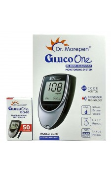 Dr Morepen BG-03 Glucometer Kit with 50 Strips