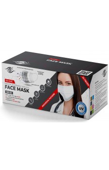 Dr.Onic 3 Layer Face Mask With Melt Blown Filter (25 Pcs Individual Pack) - Black