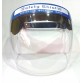 FACE SHIELD (Polycarbonate Helmet Type) - Premium Quality