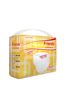 Friends Adult Pullups  Diapers  (Pack of 10) 