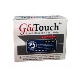 Glu Touch Gulcometer Test Stips - 1x50 Pack
