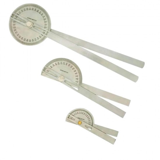 High Load Goniometer Goniometer Set (High Quality Steel) - Complete Physiotherapy Kit ...