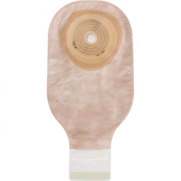 Hollister Moderma Flex One-Piece Drainable Ostomy Bag 28300 (15-55 mm)  – Flat SoftFlex Barrier, Lock 'n Roll Closure, Filter