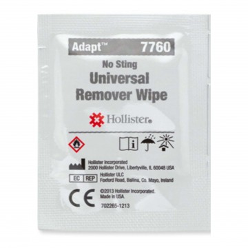 Hollister Adapt Adhesive Remover Universal Wipes (Ref 7760)