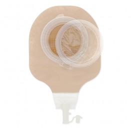 Hollister 20110 (110mm) Moderma Flex One-Piece Post Op Ostomy Pouch - Flat Flextend Barrier