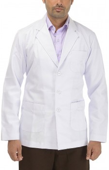 Perfect Doctor's Lab Coat (Unisex) Full Sleeves - White