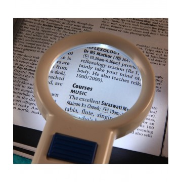Handheld Magnifying Lens/Glass with 5 Led Lights