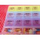 Medicine Storage Box/Pill Organizer - 1 Week/7Days & 4 Times a Day