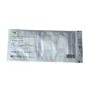 Mepilex Border Post-Op (10cm x 25cm)