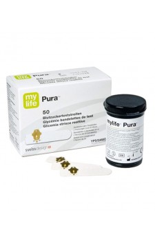 My Life Pura Blood Glucose Test Strips 50 strips