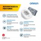 Omron HEM-7121J Fully Automatic Upper Arm Digital BP Monitor