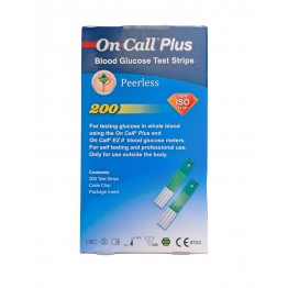 On Call Plus Test Strips - 200 Strips (4x50 Pack)