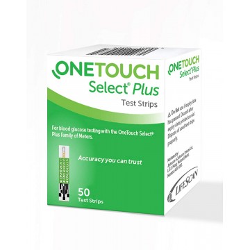 OneTouch Select Plus Test Strips (50 Strips)