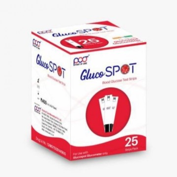POCT Gluco Spot Strips 25's Pack